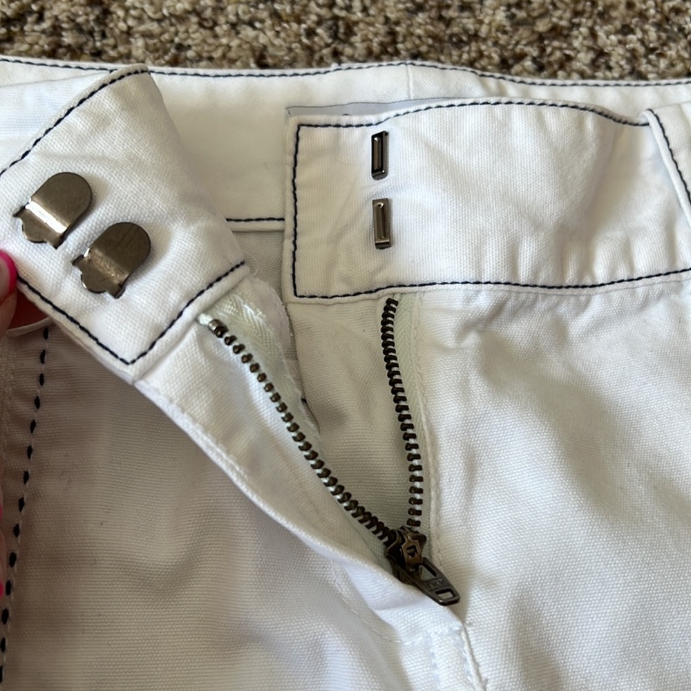 CAbi Nautical A-Line Denim Skirt Style # 541 - Picture 5 of 7